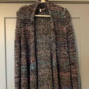 Anthropologie Multi-colored cardigan medium